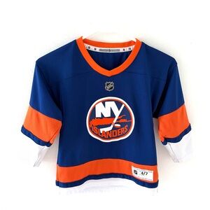 New York Islanders Home Replica Hockey Jersey, Size: Youth Small (4/7)